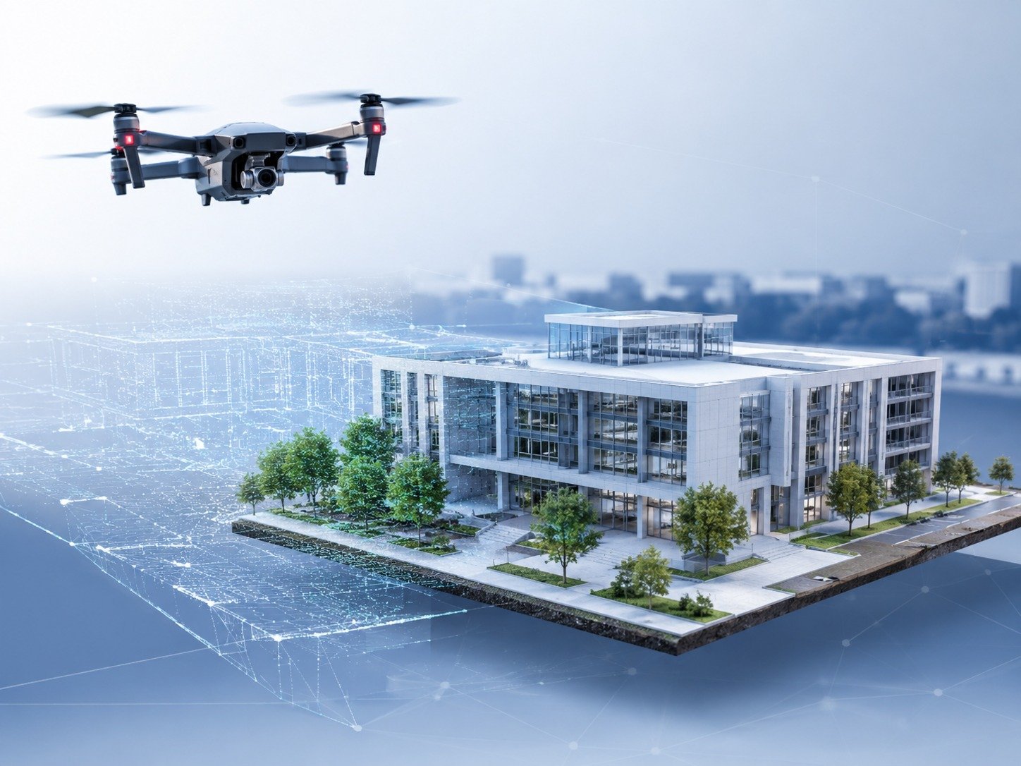 Modélisation 3D d’un bâtiment à partir d’un relevé drone
